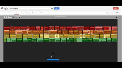 Google Atari Breakout Game - YouTube