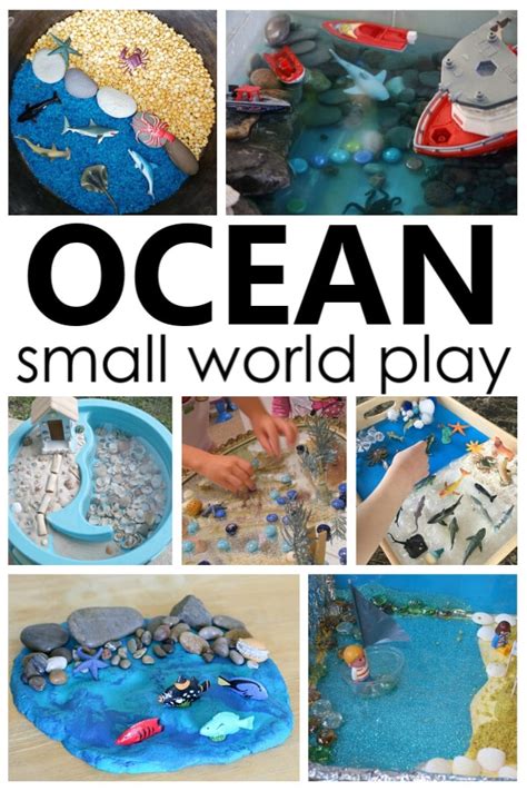 Ocean Small World Summer Sensory Play - Fantastic Fun & Learning