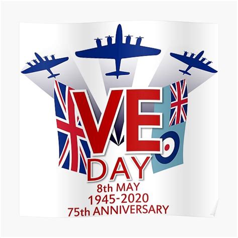 Ve Day Posters | Redbubble