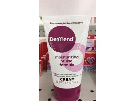 DerMend Moisturizing Bruise Formula Cream Ingredients and Reviews