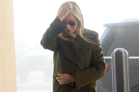 Gwyneth Paltrow Arrives in Utah Court for Lawsuit Over 2016 Ski Crash