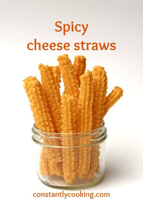 Spicy cheese straws – Constantly Cooking with Paula Roy