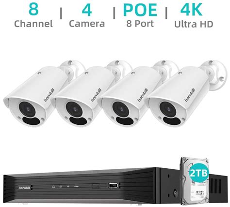 Guide to the Best 4K PoE Security Camera Systems in 2021-2022