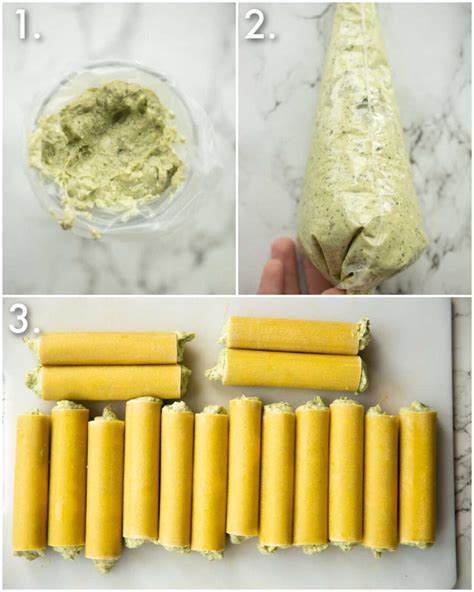 Pesto Ricotta Cannelloni | Don't Go Bacon My Heart