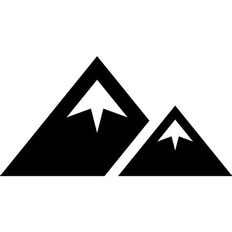 Mountain Range Vector SVG Icon - SVG Repo