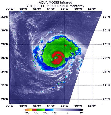 NASA satellite finds Hurricane Florence undergoing eyewall replacement