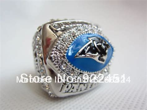 Free Shipping 2003 Carolina Panthers Super Bowl Championship ring-in Rings from Jewelry ...