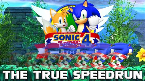 [TAS] Sonic 4 Episode II - The True Speedrun - YouTube