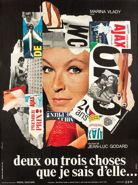 2 or 3 Things I Know About Her (Jean-Luc Godard, 1967) French grande design by René Ferracci ...