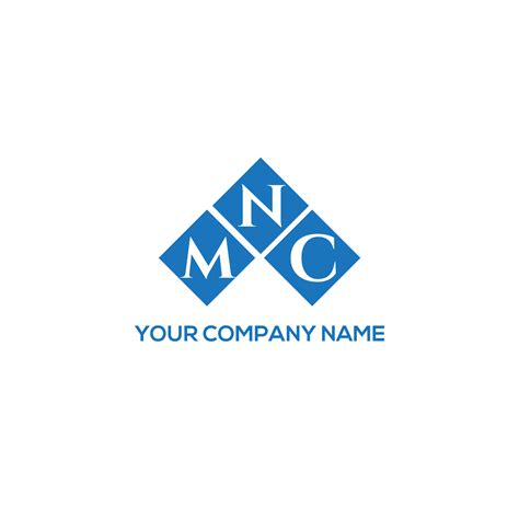 MNC letter logo design on WHITE background. MNC creative initials letter logo concept. MNC ...