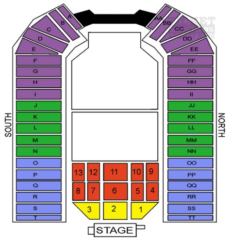 Route 66 Casino Seating Map - poabc