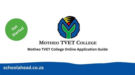 Motheo TVET College Online Application Guide - SchoolAhead