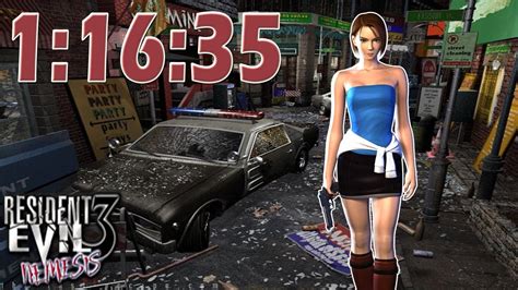 Resident Evil 3 Speedrun - Hard Mode 1:16:35 - YouTube