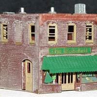 Z Scale Model Railroad Buildings