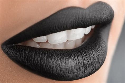 Black Matte Liquid Lipstick | Black liquid lipstick, Black lips, Liquid lipstick