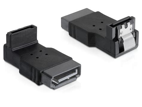 Delock Produkte 65263 Delock Adapter SATA 7 Pin Stecker- Buchse gewinkelt 90°