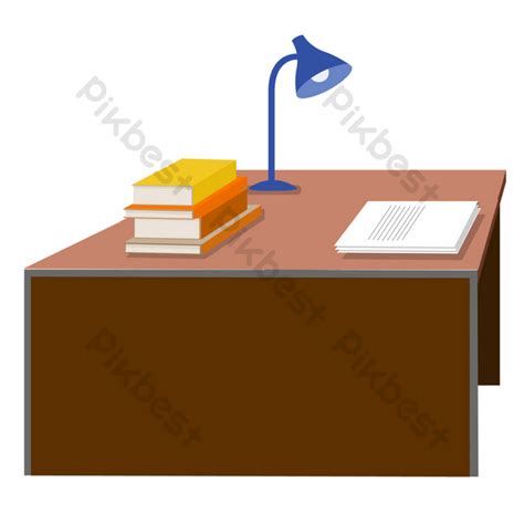 Office supplies desk illustration | PNG Images PSD Free Download - Pikbest