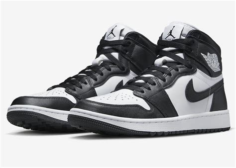 The Air Jordan 1 "Black/White" Golf Sneakers Swing In Soon