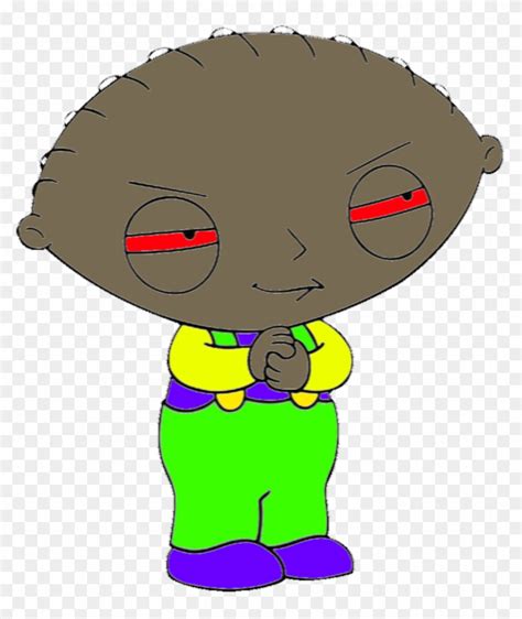 Black Stewie Griffin Clipart (#1331905) - PikPng