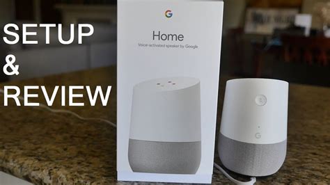 Google Home SETUP | REVIEW - YouTube