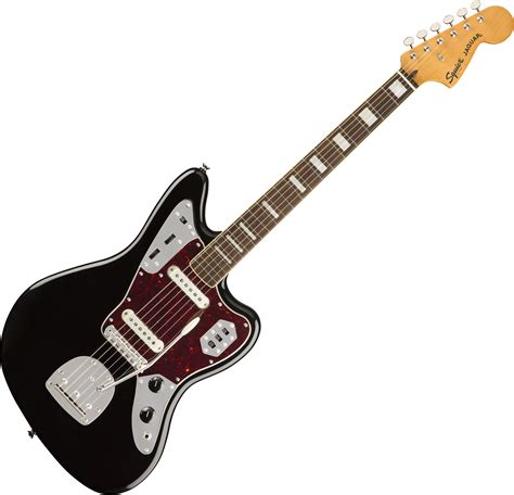 Squier Classic Vibe '70s Jaguar (LAU) - black Solid body electric ...