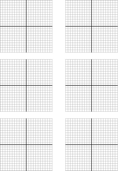 Graph Paper Printable With X And Y Axis | Printable Graph Paper