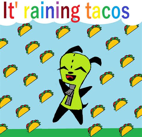 It's raining tacos! by LULUluvs2draw on DeviantArt