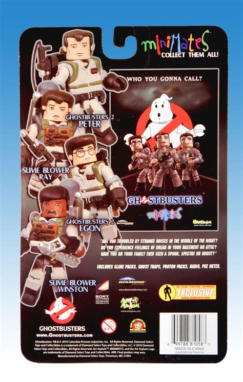 Ghostbusters 2 Slime Blower Minimates 4-Pack - The Toyark - News