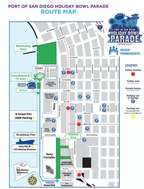 What to know before the Holiday Bowl and parade: Road closures, parking