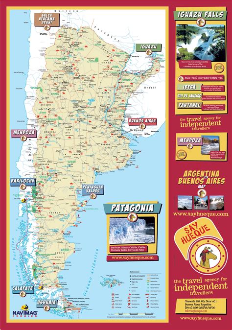 Argentina Maps | Printable Maps of Argentina for Download