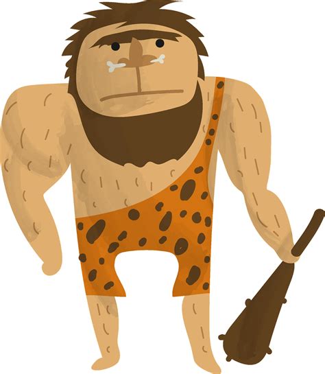 Caveman Cartoon Clip Art N11 free image download - Clip Art Library