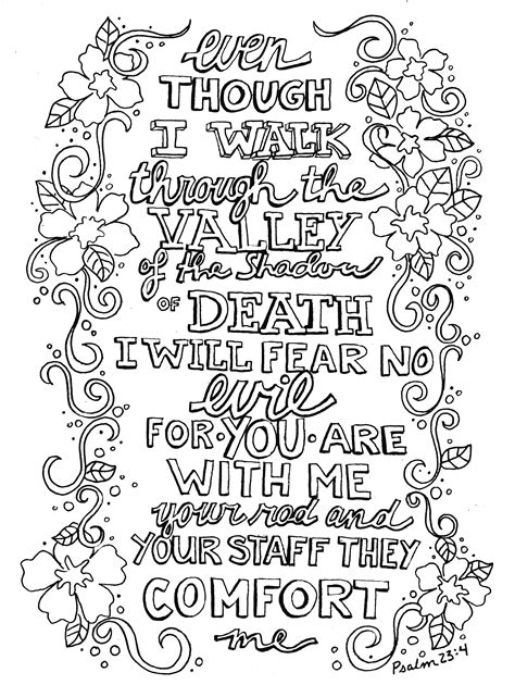 Black And White Printable Bible Verses