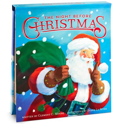 Home The Night Before Christmas Recordable Lighted Pop-Up Book