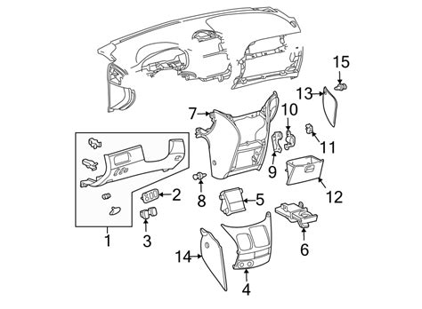 Toyota Sienna Body Parts Diagram