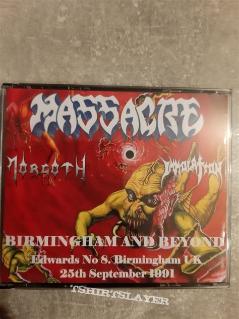 Massacre live bootleg Cd + Dvd | TShirtSlayer TShirt and BattleJacket ...