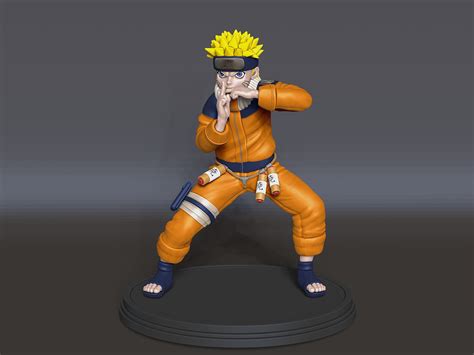 NARUTO UZUMAKI 3D model 3D printable | CGTrader