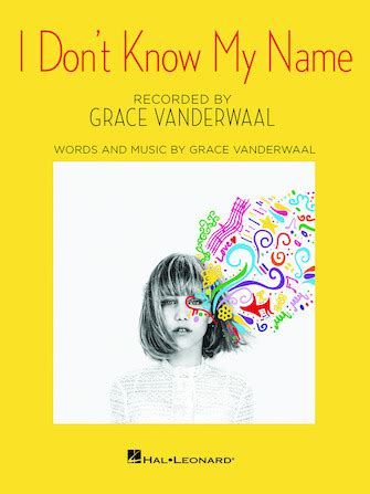 I Don't Know My Name | Sheet Music Direct