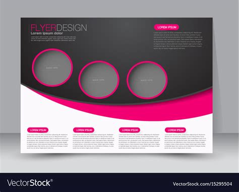 Landscape Format Flyer Template