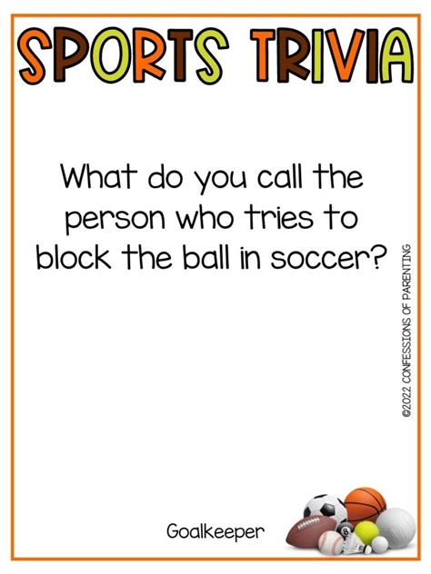 50 Amazing Sports Trivia Questions For Kids