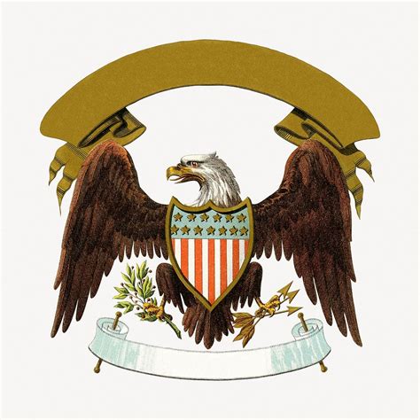 U.S. coat of arms illustration. | Premium Photo Illustration - rawpixel