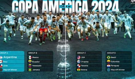 Copa America: Argentina to face Peru, Chile in group stage