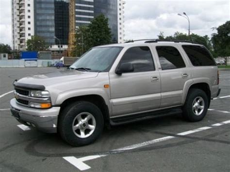 2003 Chevrolet Tahoe specs, Engine size 5.3l., Fuel type Gasoline, Drive wheels 4WD ...