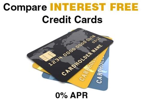 Compare Interest Free Credit Cards 0% APR | Credit card help, Best credit card offers, Travel ...