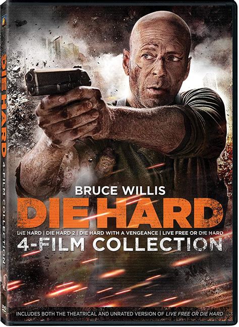 Die Hard 4-film Collection By Bruce Willis Actor Jeremy Irons Actor ...