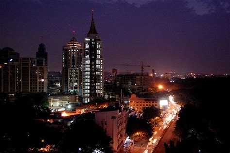 Bangalore Skyline at night | Bangalore city, Dream city, Night city