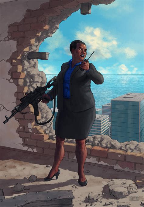 Amanda Waller by Biram-Ba on DeviantArt