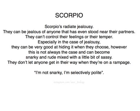 STARSTROLOGY | Scorpio jealousy ft. their sassy personality quote ...