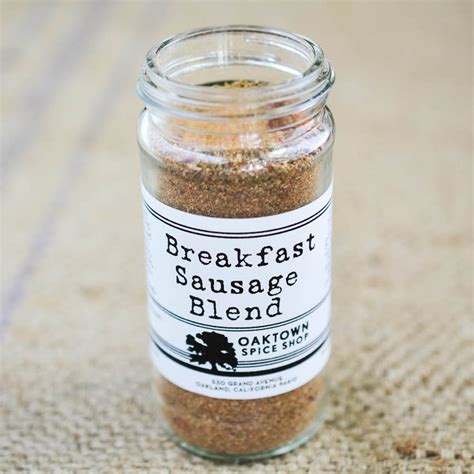 Breakfast Sausage Seasoning in 1/2 Cup Bag or Jar from $7.25 - Oaktown Spice Shop