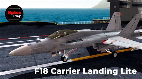 F18 Carrier Landing Lite Quick Tutorial - YouTube