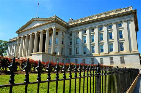 Treasury Department Building in Washington, D.C. - Encircle Photos